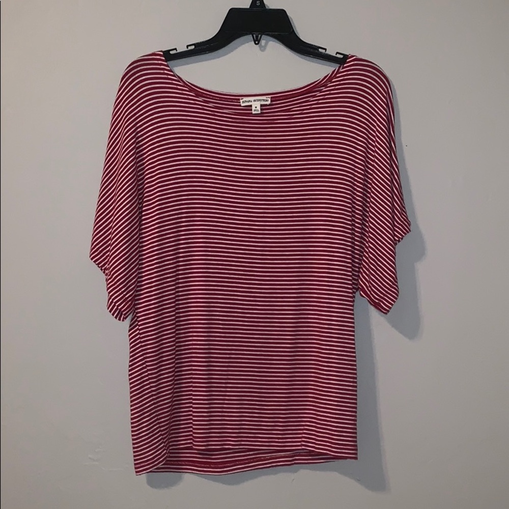 Red & white striped shirt